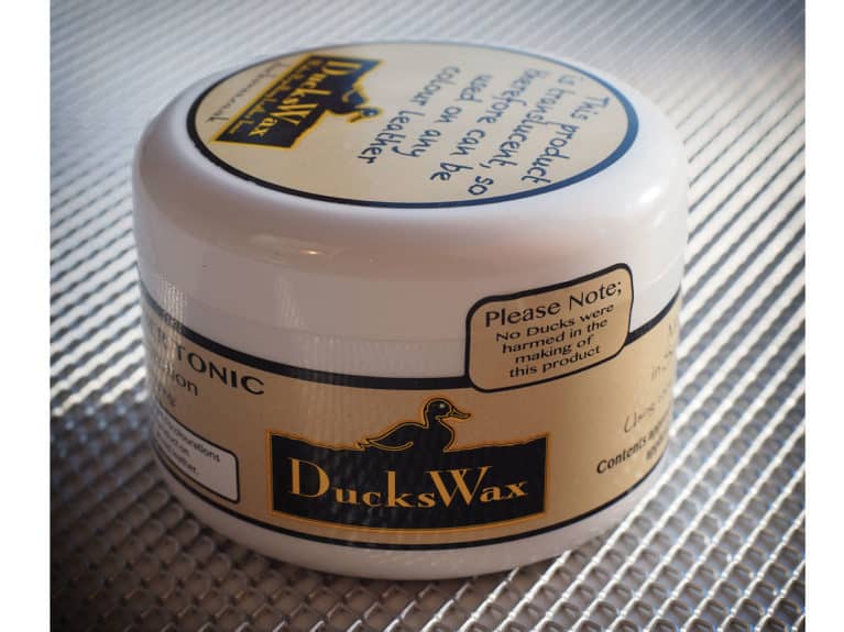 Duckswax leather care