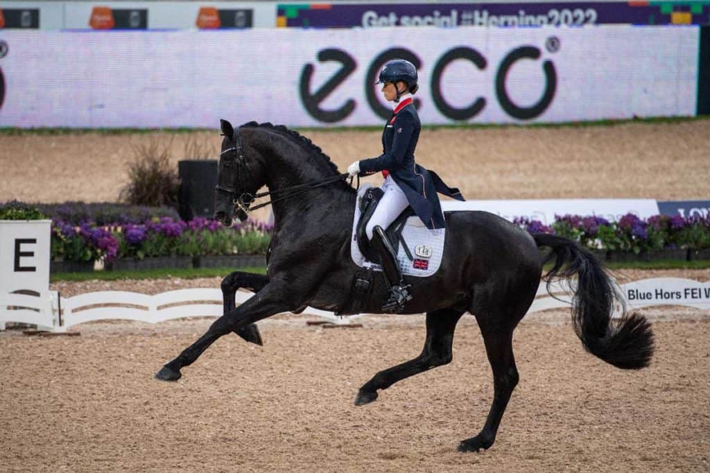 Lottie Fry takes gold in the Grand Prix Special to world